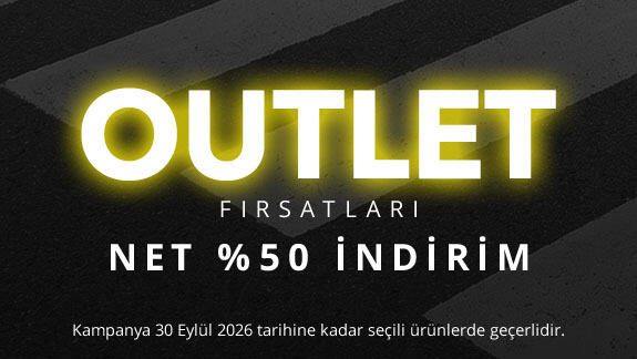 OUTLET FIRSATLARI – NET %50 İNDİRİM!