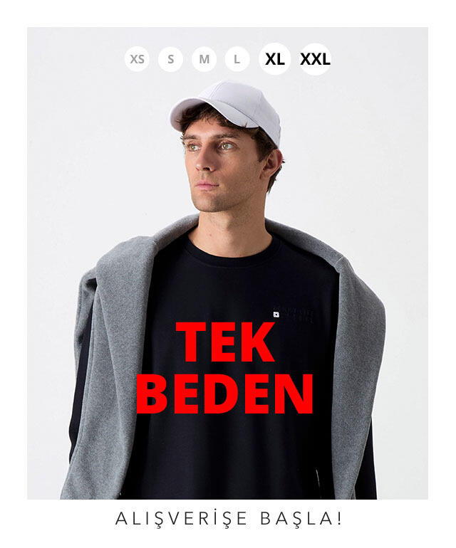 XL - XXL TEK KALAN BEDENLER