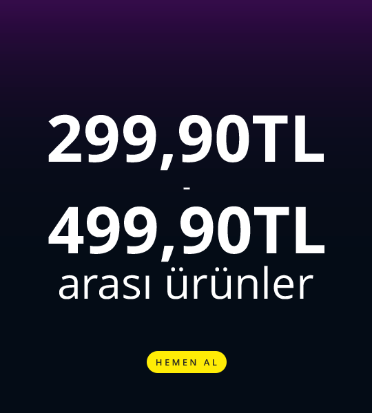 299,90 - 499,90 TL Arası Ürünler 