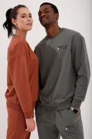 Tarçın-Çağla Casual O Yaka Oversize Lastik Paça Sevgili Kombini - 2