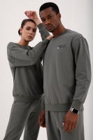 Çağla Casual O Yaka Oversize Lastik Paça Sevgili Kombini - 2