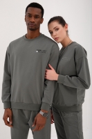 Çağla Casual O Yaka Oversize Lastik Paça Sevgili Kombini - 4