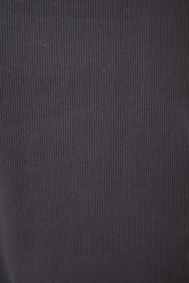Antrasit Standart Fit Dokuma Hafif Esnek Chino Erkek Pantolon - 82177 - 6