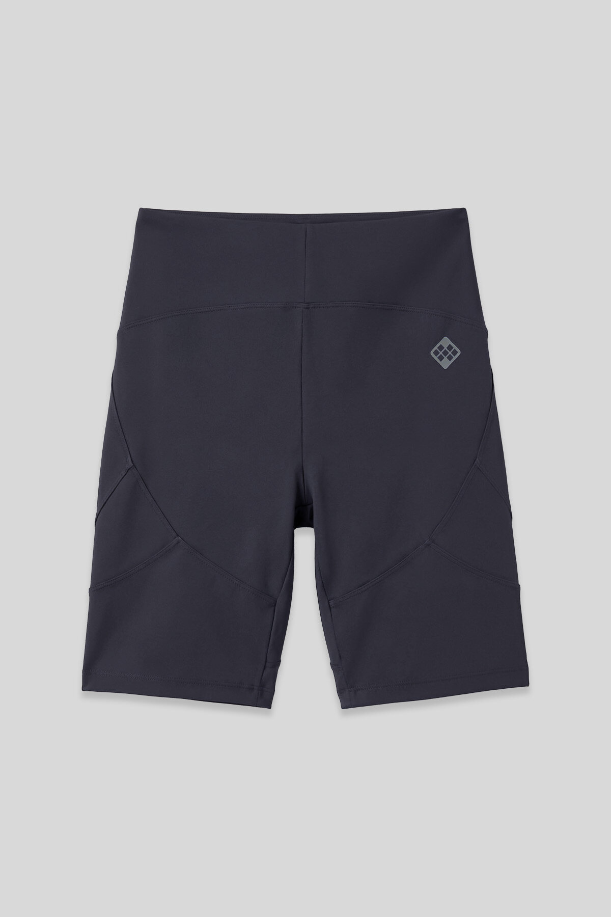 Antrasit Esnek Standart Fit Performans Kadın Biker Tayt - 91013 - TOMMYLIFE