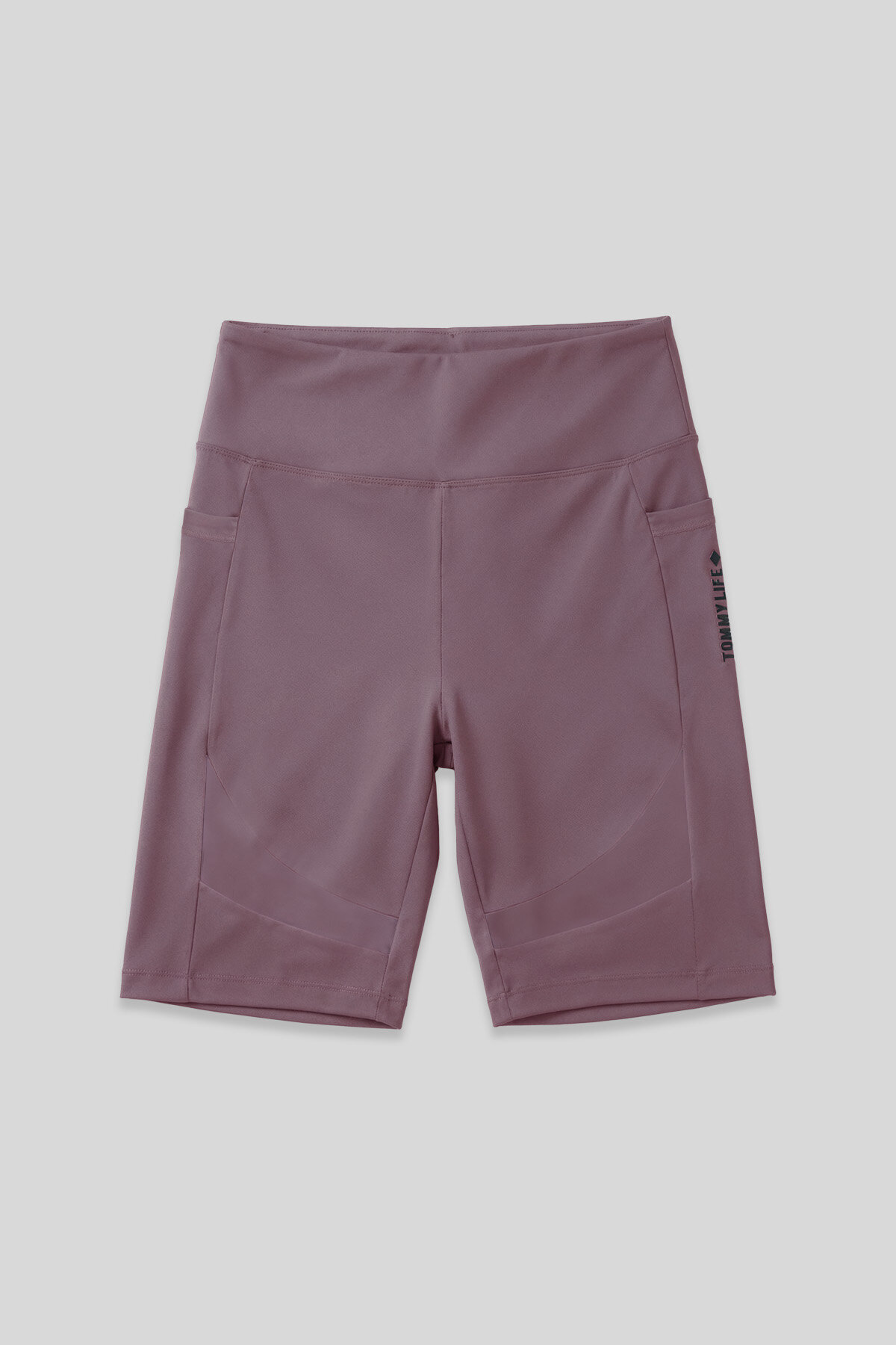 Gül Kurusu Esnek Standart Fit Performans Kadın Biker Tayt - 91012 - TOMMYLIFE