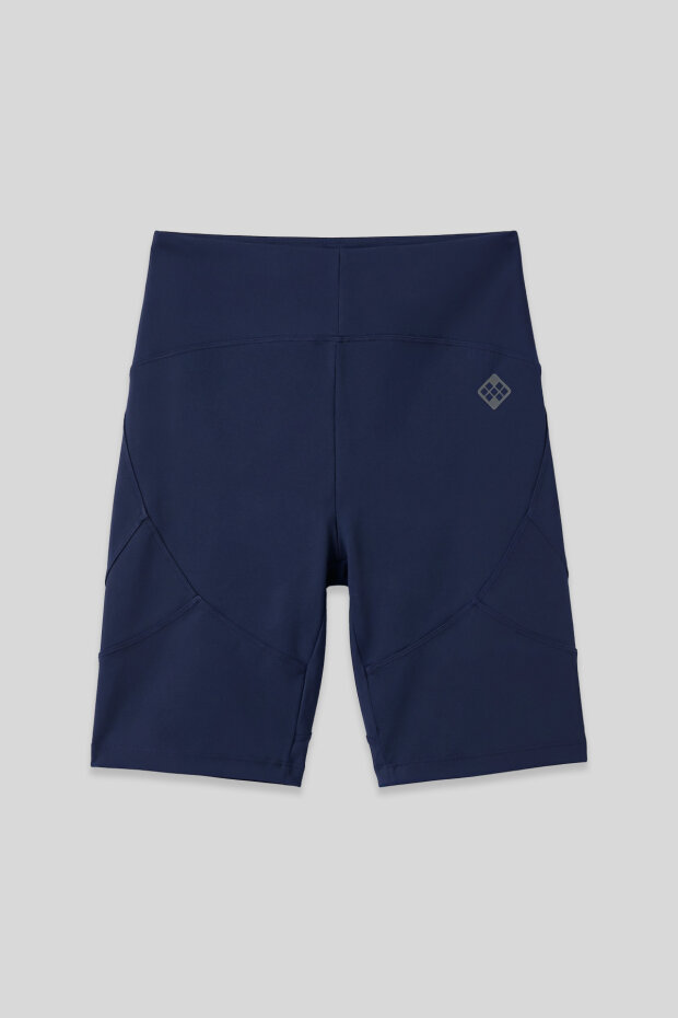 İndigo Esnek Standart Fit Performans Kadın Biker Tayt - 91013 - 2