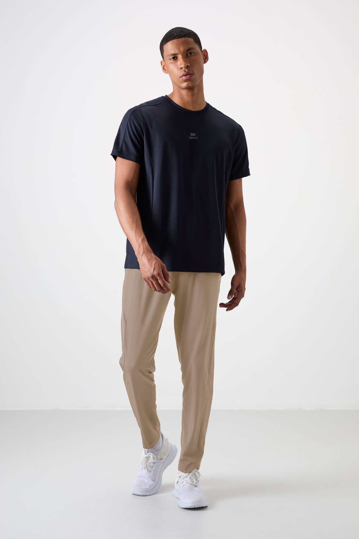 Bej İnce Yumuşak Comfort Fit Erkek Eşofman Alt - 82119 - TOMMYLIFE