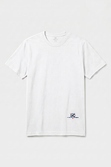 Beyaz Standart Fit Baskılı Kısa Kollu T-Shirt - 88440 