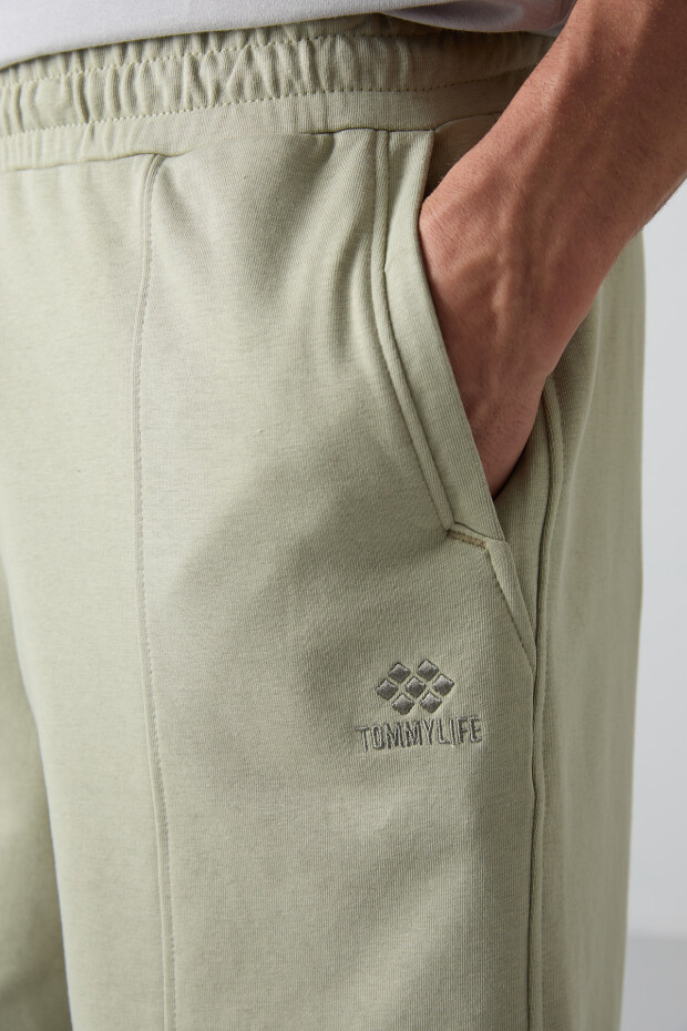 Çağla Pamuklu Kalın Yumuşak Dokulu Comfort Fit Basic Erkek Şort - 81261 - 3