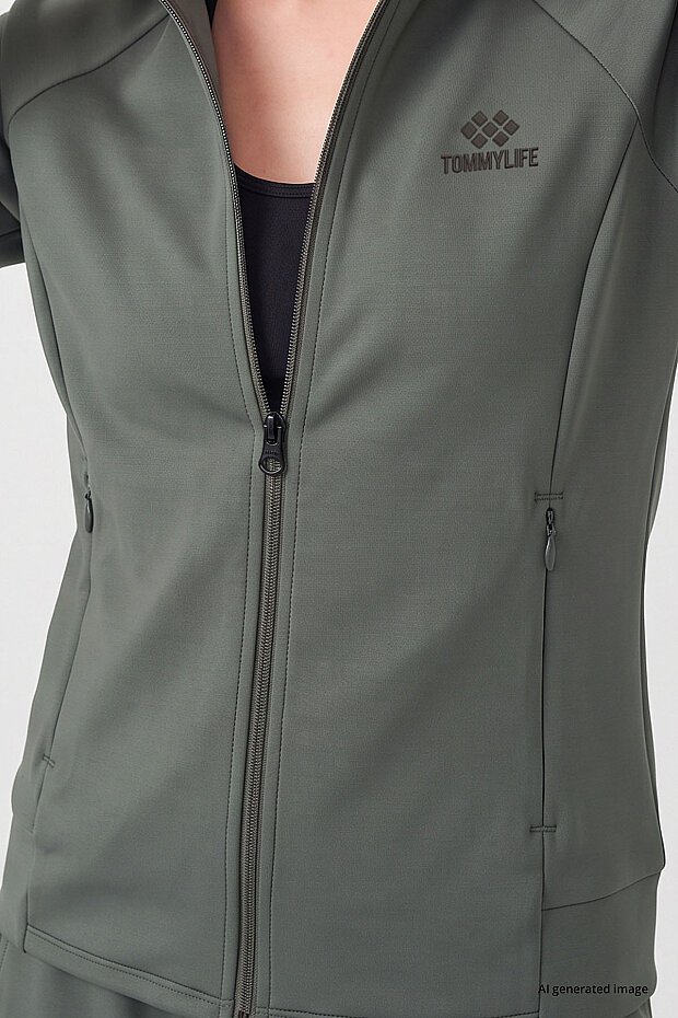 Çağla Slim Fit Kadın Eşofman Takım - 95357 - 3