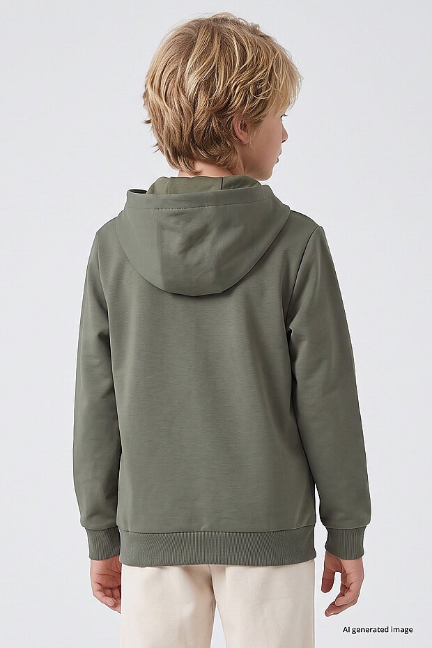 Çağla Standart Kalıp Basic Erkek Çocuk Sweatshirt - 11336 - 7
