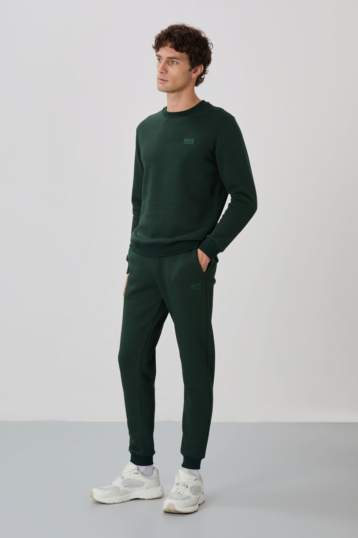 Andy Çam Yeşil Şardonlu Erkek Eşofman Takım - 85190 - Air Jones