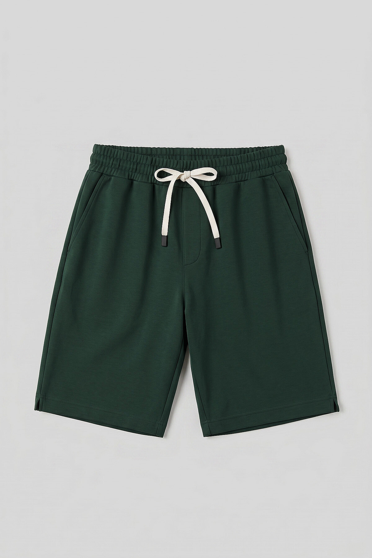 Çam Yeşil Standart Fit Basic Arka Cepli Erkek Şort - 81314 - TOMMYLIFE (1)