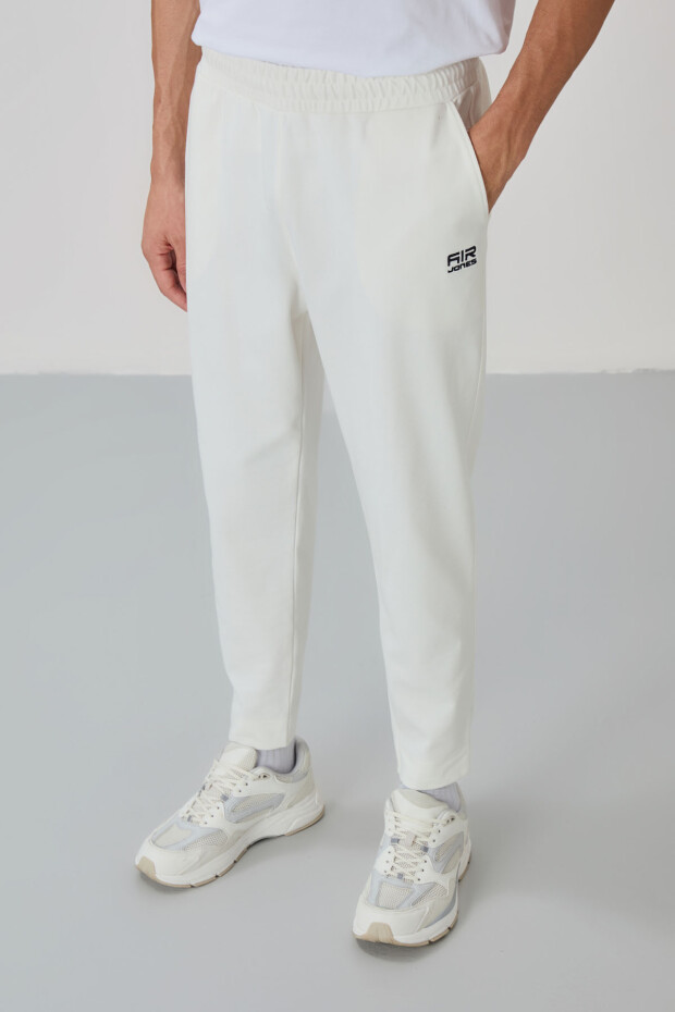 Carlos Ekru Standart Kalıp Erkek Eşofman Takım - 85209 - 3