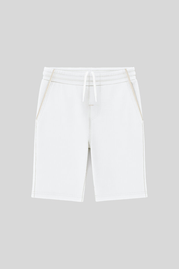Ekru Standart Fit Erkek Çocuk Şort - 11284 - 1