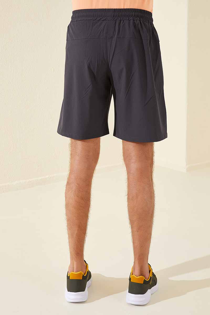 Tommy Life Zipper Pocket Anthracite Men's Shorts