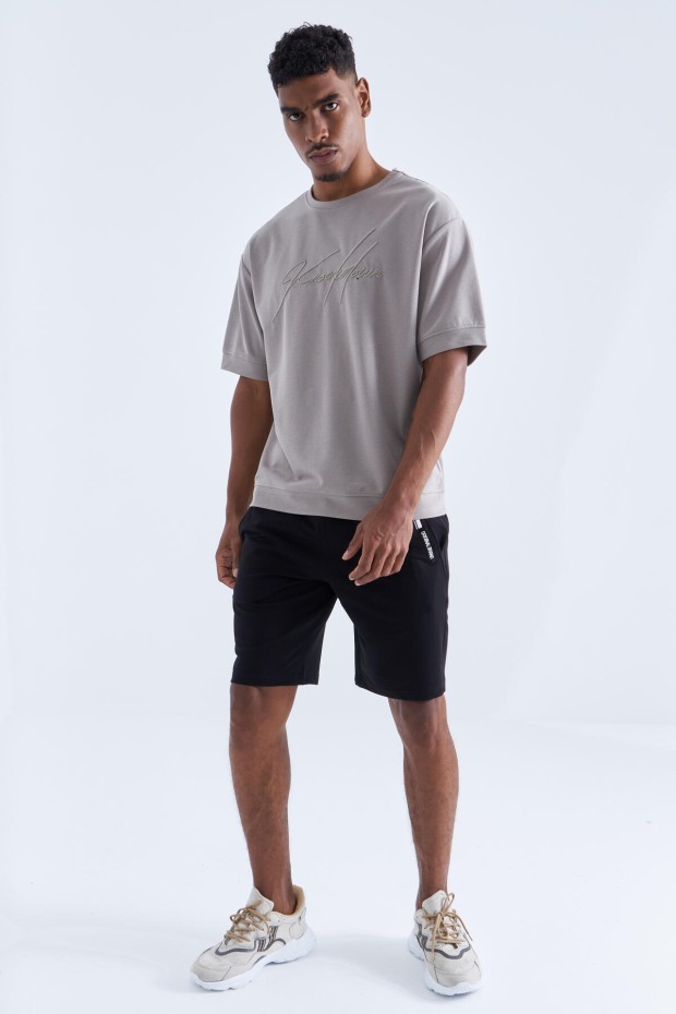 Tommy Life Black Men's Shorts