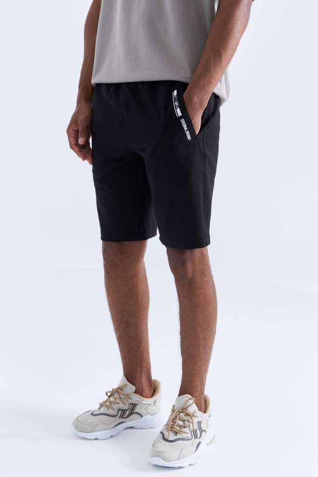 Tommy Life Black Men's Shorts