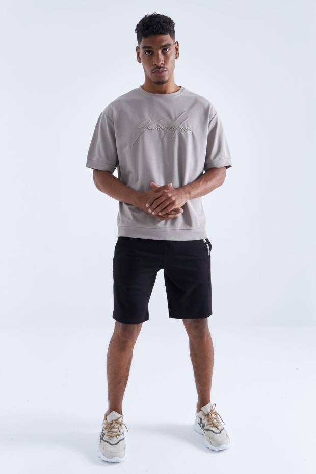 Tommy Life Black Men's Shorts