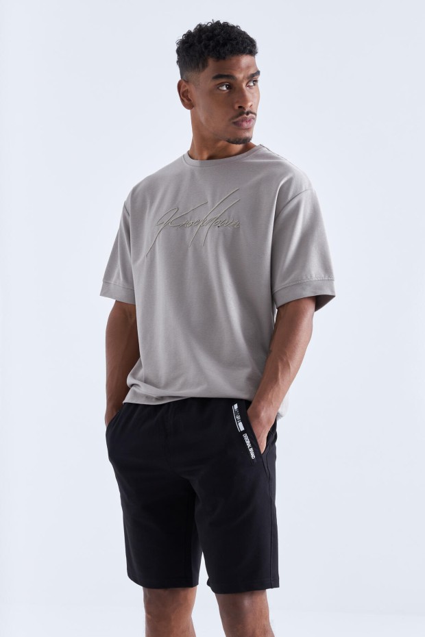 Tommy Life Black Men's Shorts