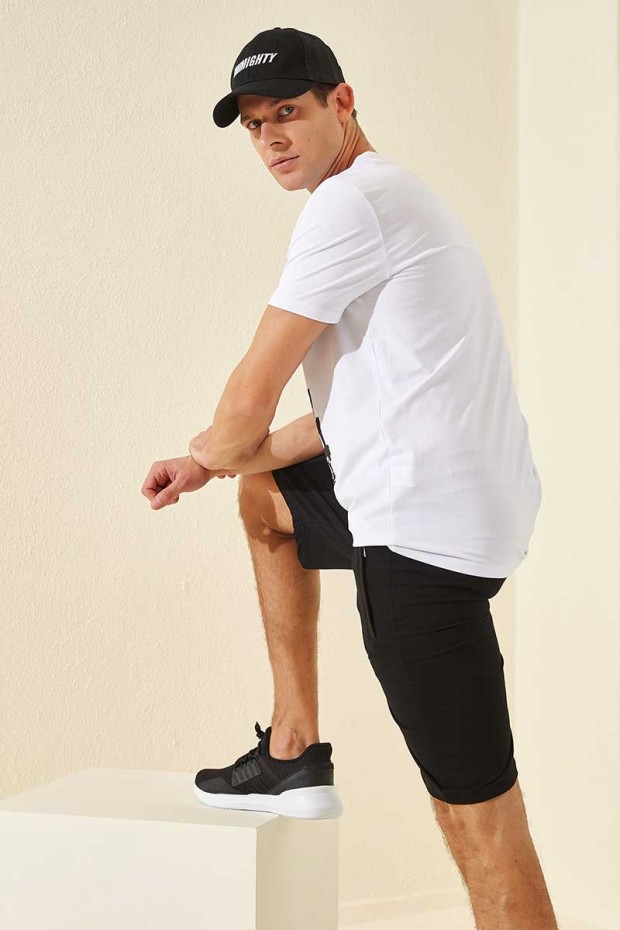 Tommy Life Zipper Black Men's Shorts