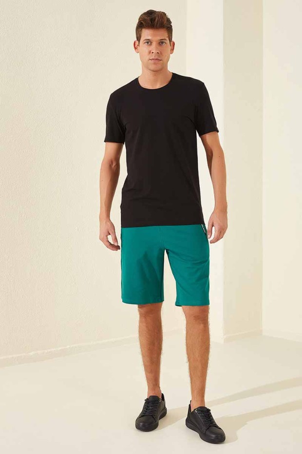 Tommy Life Dark Green Men's Shorts