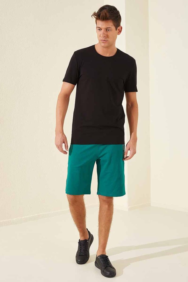 Tommy Life Dark Green Men's Shorts