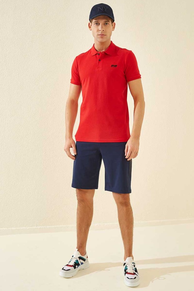 Tommy Life Printed Indigo Men's Shorts