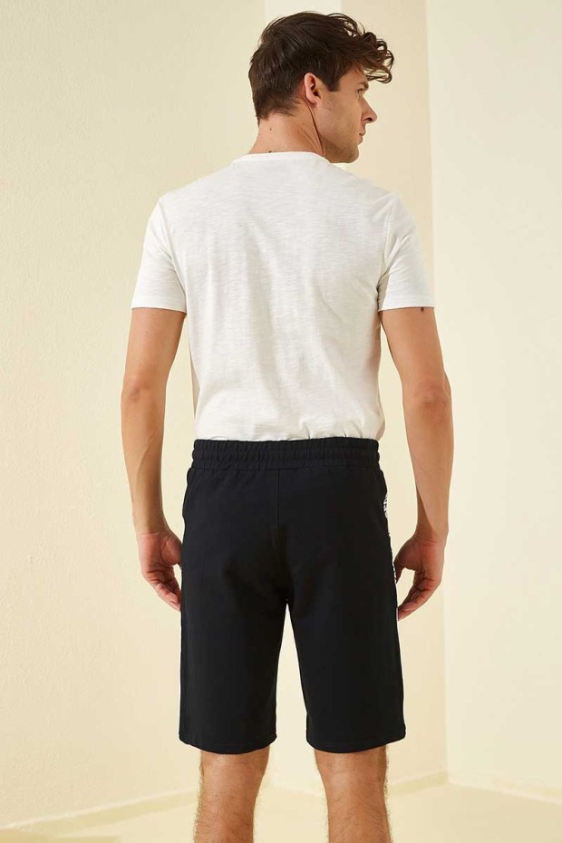 Tommy Life Navy Blue Men's Shorts