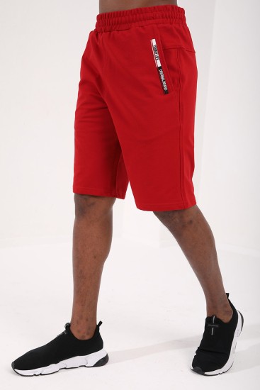 Tommy Life Red Men's Shorts - Thumbnail