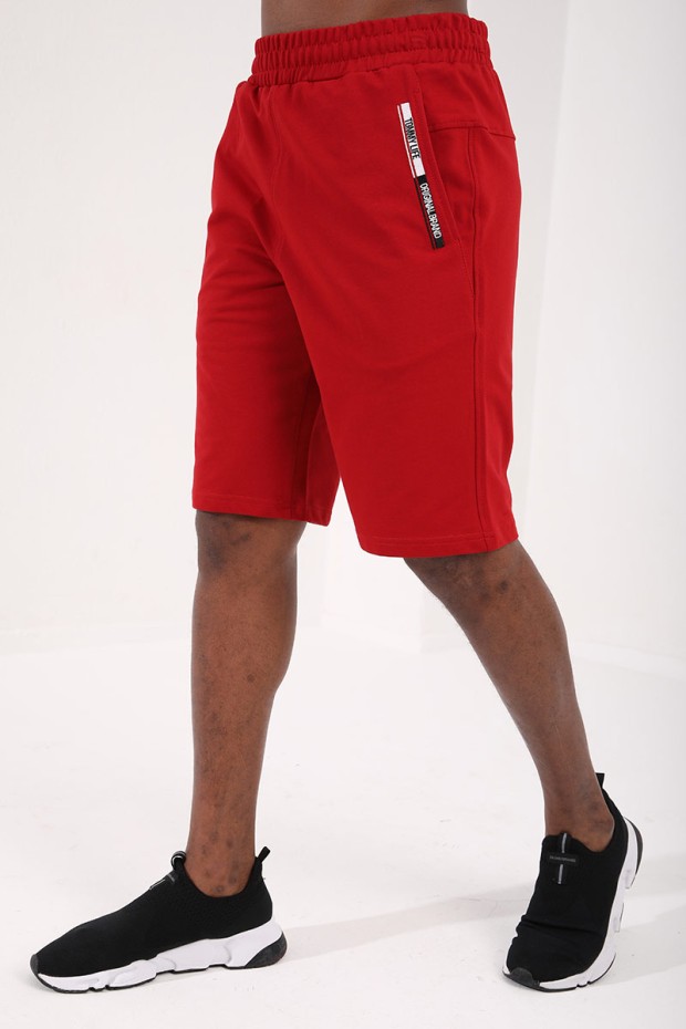 Tommy Life Red Men's Shorts
