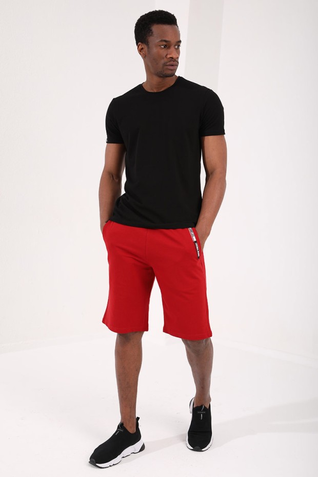 Tommy Life Red Men's Shorts