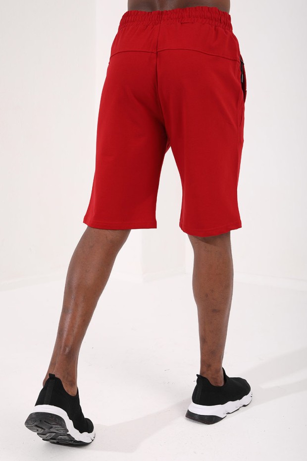 Tommy Life Red Men's Shorts