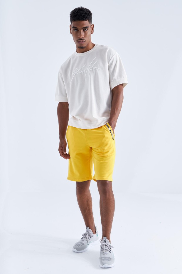 Tommy Life Yellow Men's Shorts