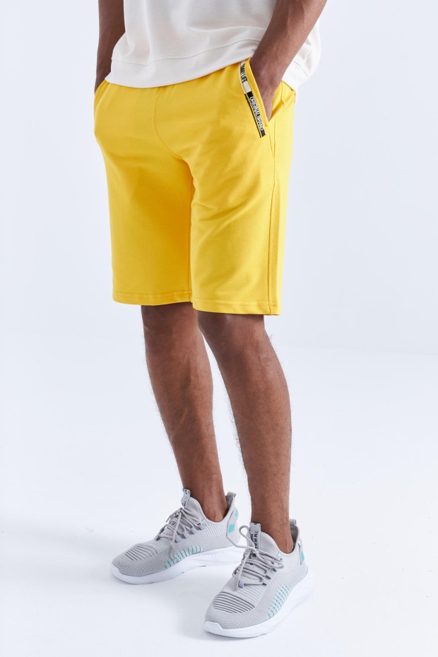 Tommy Life Yellow Men's Shorts