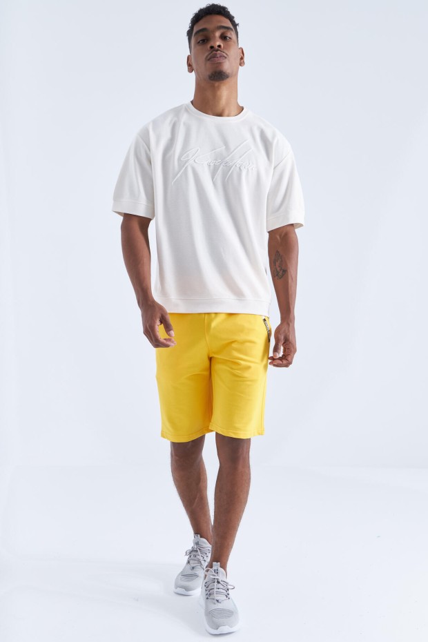 Tommy Life Yellow Men's Shorts