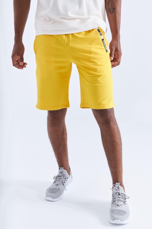 Tommy Life Yellow Men's Shorts