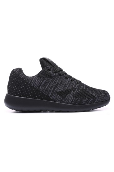 Tommy Life Black Men's Sports Shoes - Thumbnail