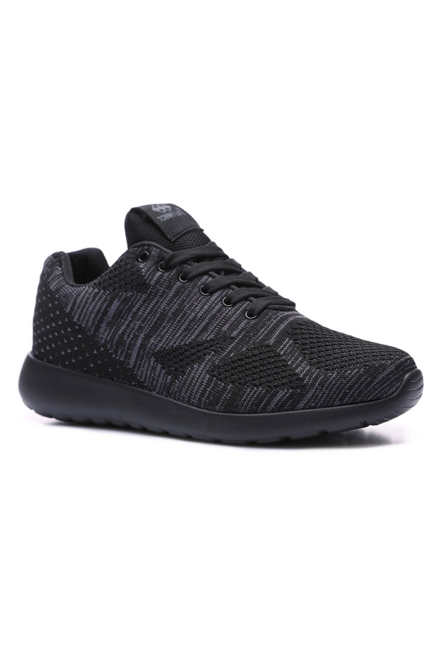 Tommy Life Black Men's Sports Shoes