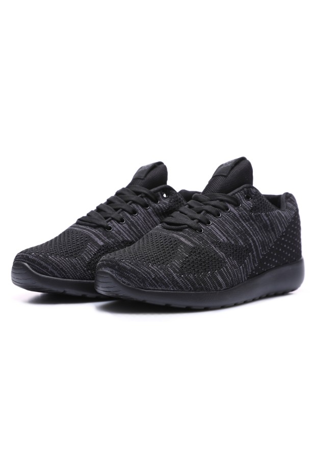 Tommy Life Black Men's Sports Shoes