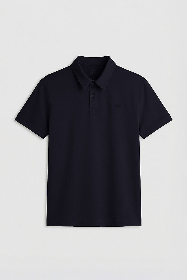 Tommy Life Polo Navy Blue Men's T-Shirt - 1