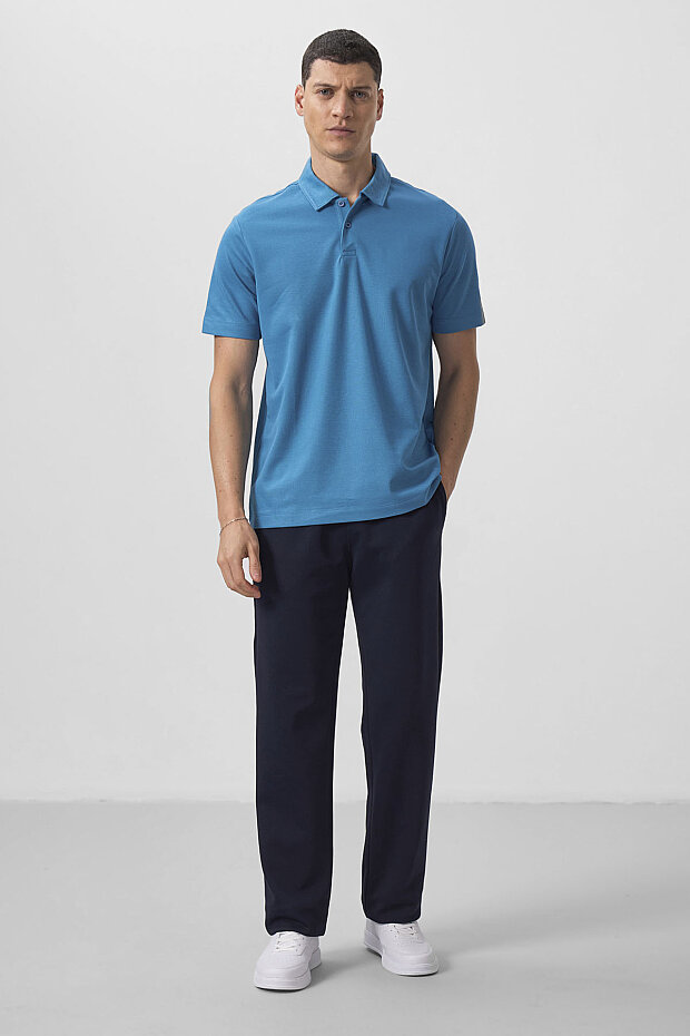 Tommy Life Classic Polo Saxe Men's T-Shirt - 2