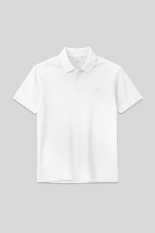 Tommy Life Polo White Men's T-Shirt - 1