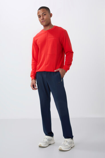 Tommy Life Zip Pocket Indigo Men's Tracksuit Bottom - TOMMYLIFE (1)