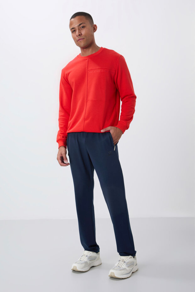 Tommy Life Zip Pocket Indigo Men's Tracksuit Bottom - 2