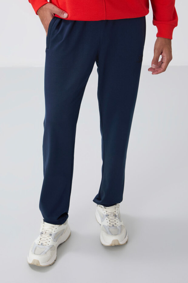 Tommy Life Zip Pocket Indigo Men's Tracksuit Bottom - 3