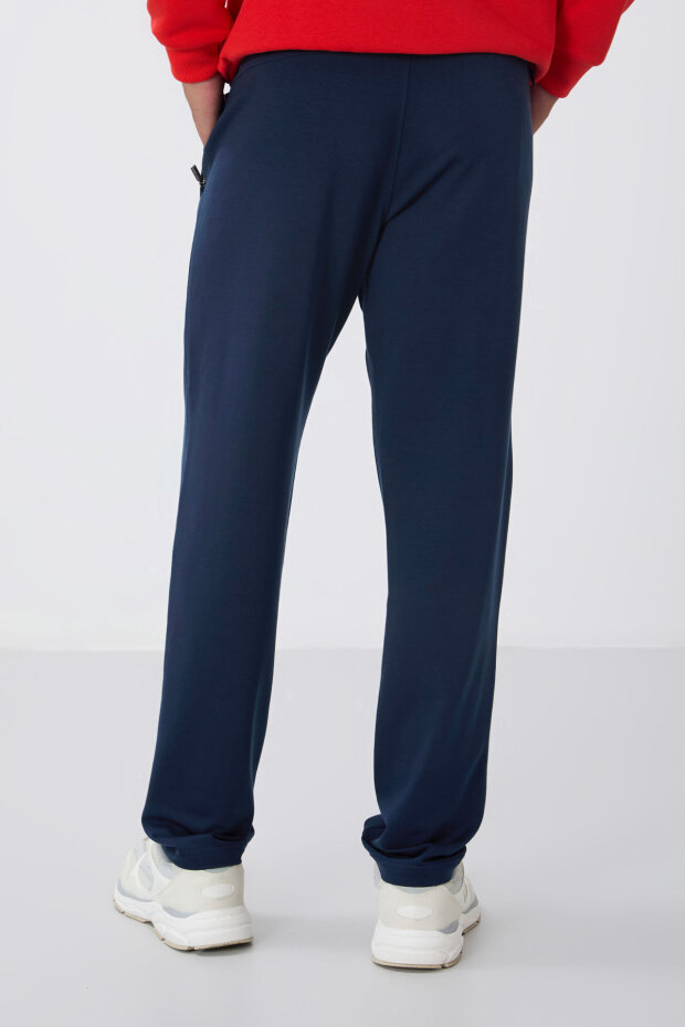 Tommy Life Zip Pocket Indigo Men's Tracksuit Bottom - 6