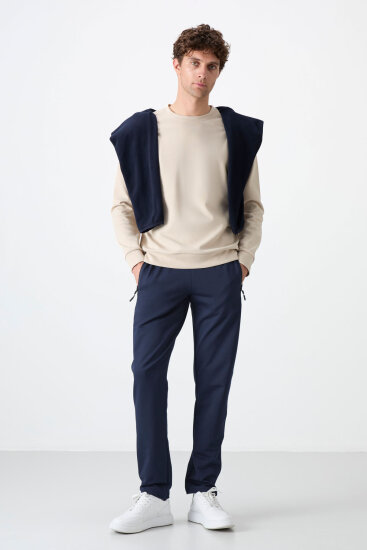 Tommy Life Air Max Printed Indigo Men's Tracksuit Bottom 