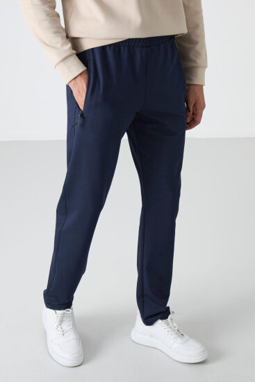 Tommy Life Air Max Printed Indigo Men's Tracksuit Bottom - TOMMYLIFE (1)