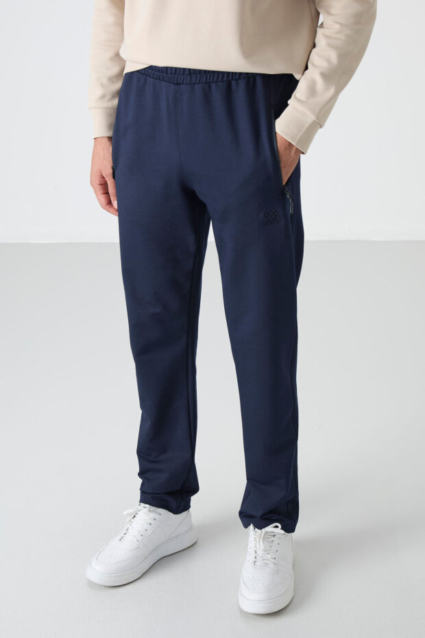 Tommy Life Air Max Printed Indigo Men's Tracksuit Bottom - 5